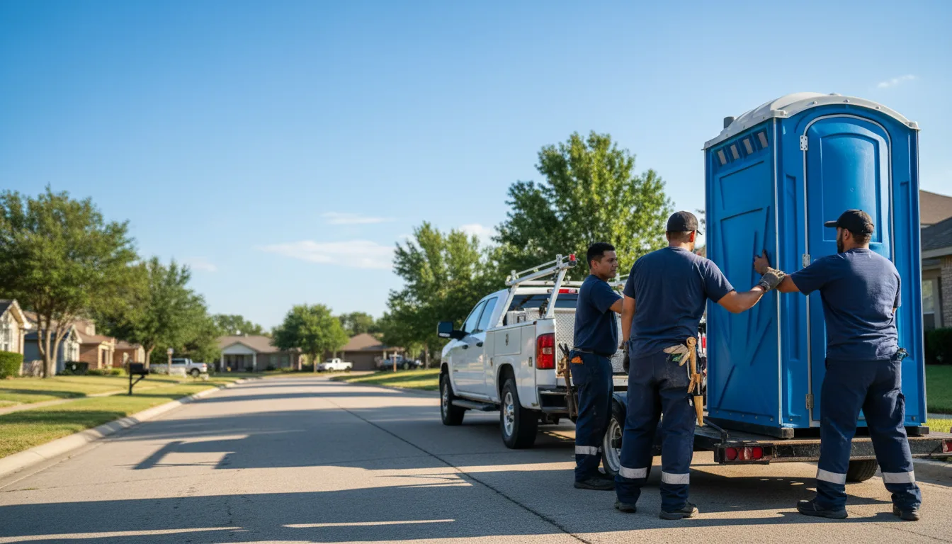 Portable Toilet Rental in Eaton, OH near me